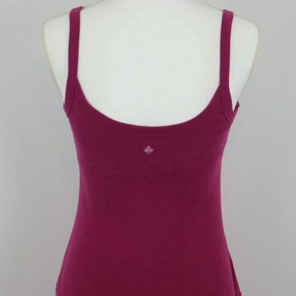 Prana Lexi Women's Size XS Pink Knit Scoop Neck Support Above Knee Dress - Picture 5 of 8